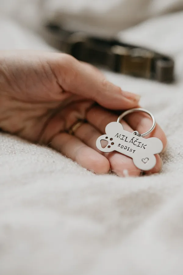 Štítok pre psa- Miláčik rodiny