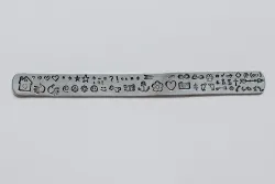 Štítok pre psa/mačku s ručne vyrazeným textom podľa vášho želania (kópia)