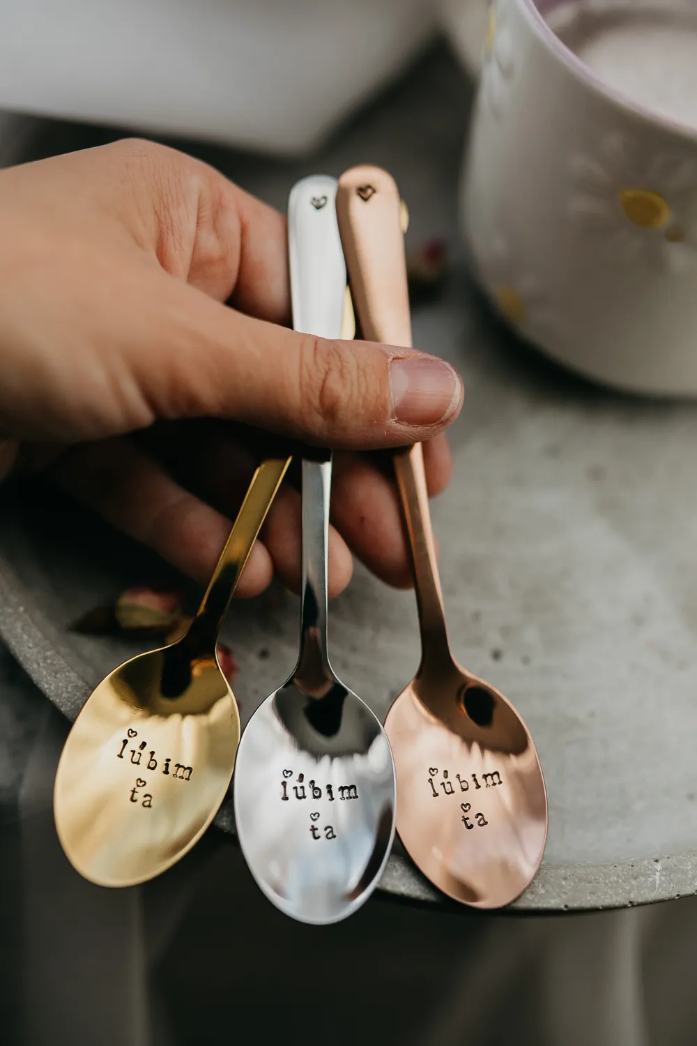 Lyžička - ľúbim ťa