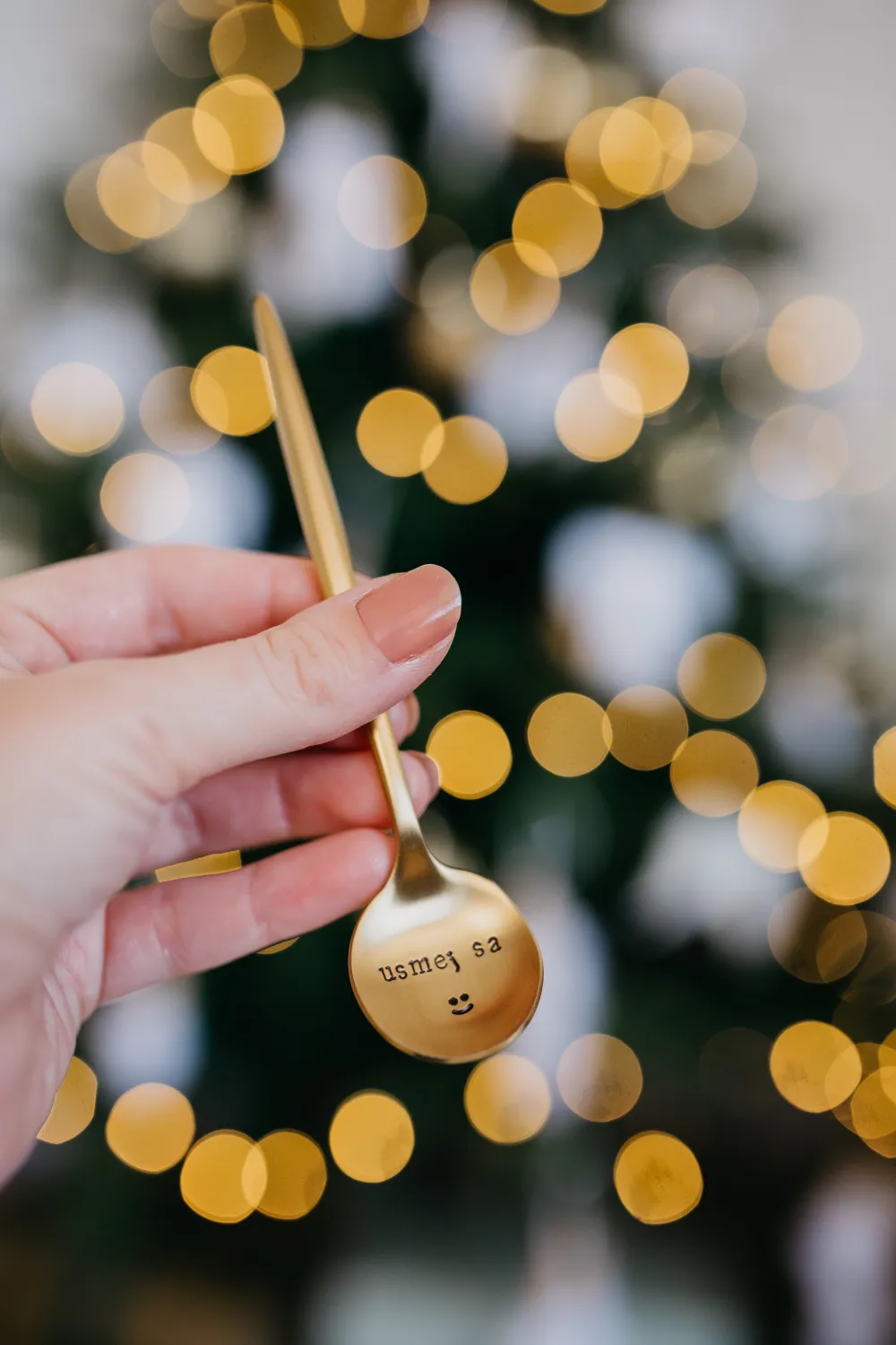 Čajová lyžička- usmej sa