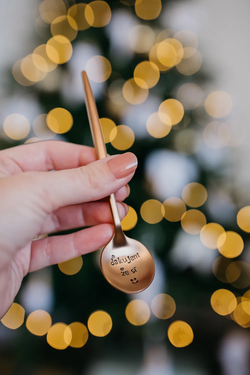 Čajová lyžička- ďakujem že si