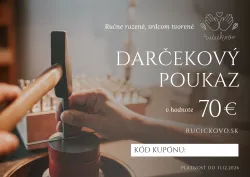 Darčekový poukaz RUČIČKOVO
