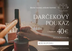 Darčekový poukaz RUČIČKOVO