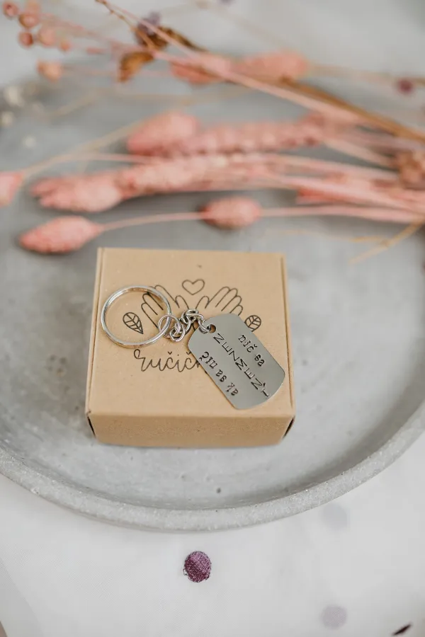 Kľúčenka - nič sa NEZMENÍ ak sa nič nezmení