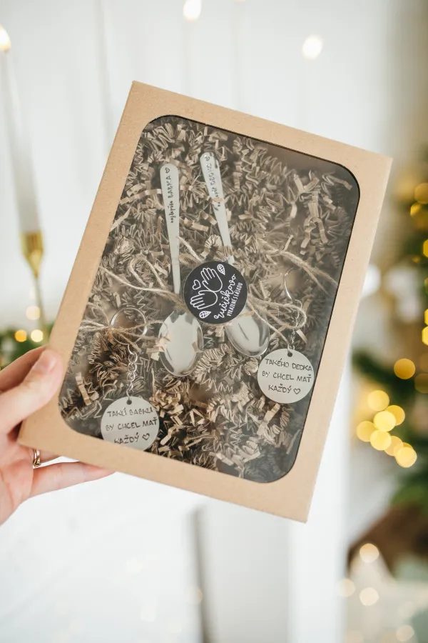 Sada pre Babku a Dedka – veľký darčekový set 4 v 1