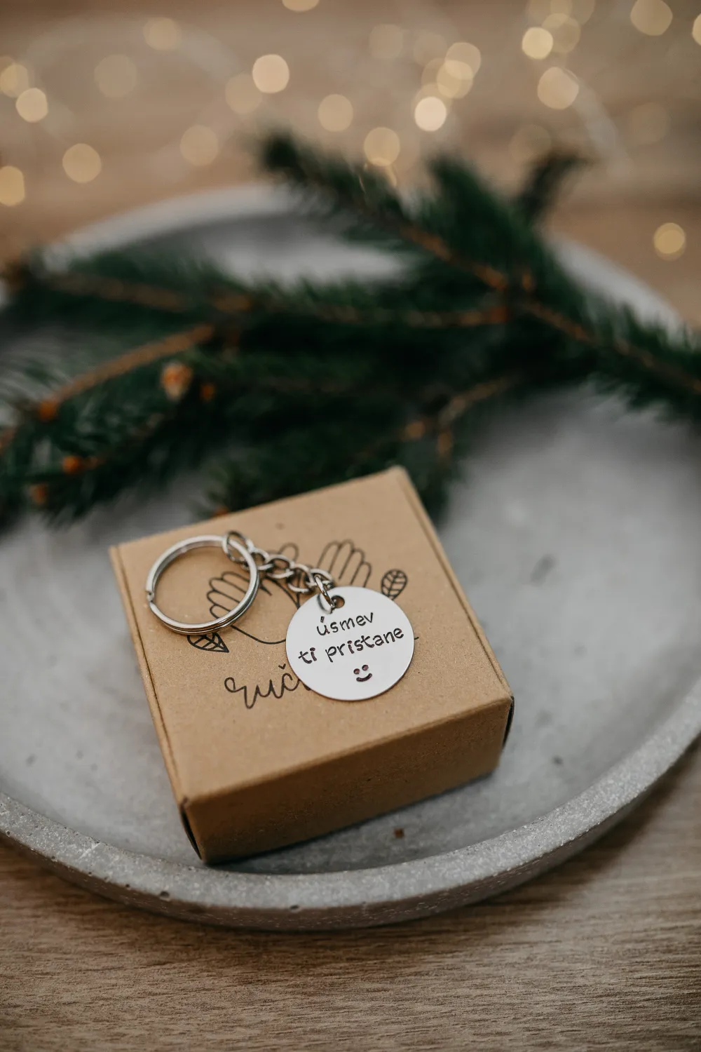 Kľúčenka - úsmev ti pristane