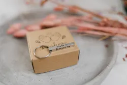 Kľúčenka hranol- verím si, ďakujem si, doprajem si, stačím si