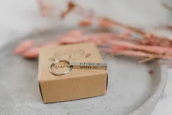 Kľúčenka hranol- verím si, ďakujem si, doprajem si, stačím si