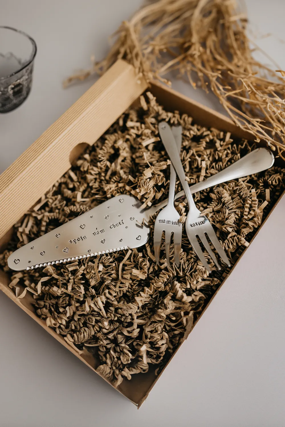 Sada tortovej lopatky a vidličiek- Rodičovská sada