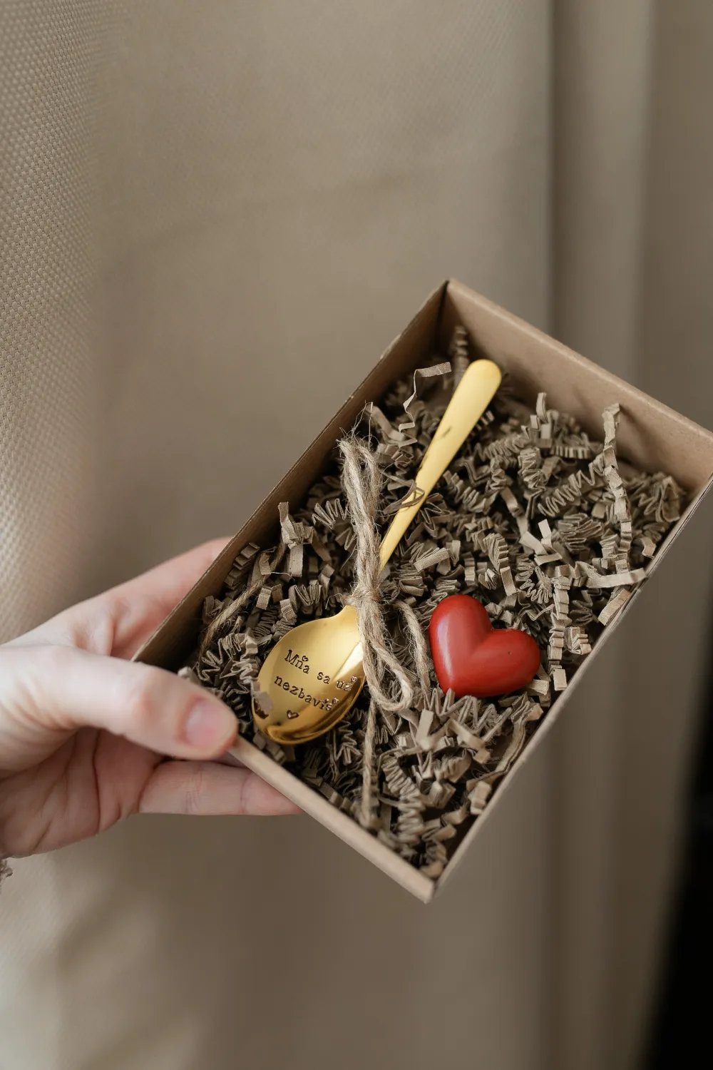 Set lyžičky a brošne- Mňa sa už nezbavíš