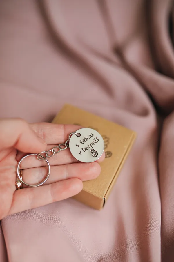 Kľúčenka - s tebou v bezpečí