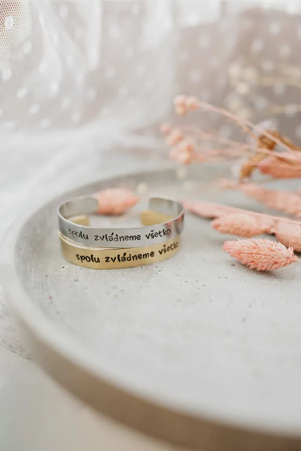 Náramok -Spolu zvládneme všetko