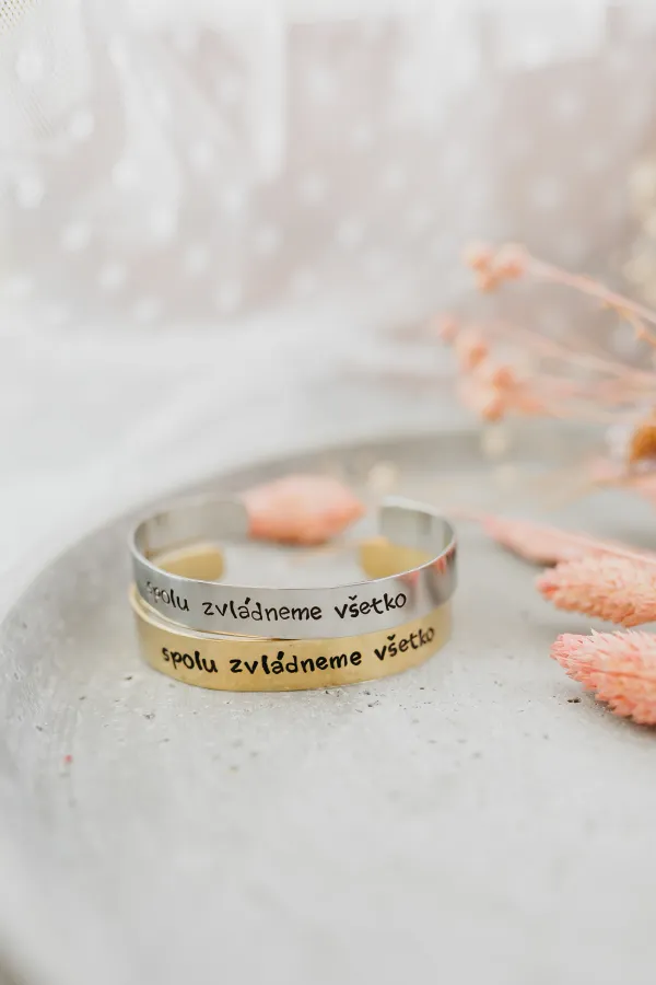 Náramok -Spolu zvládneme všetko